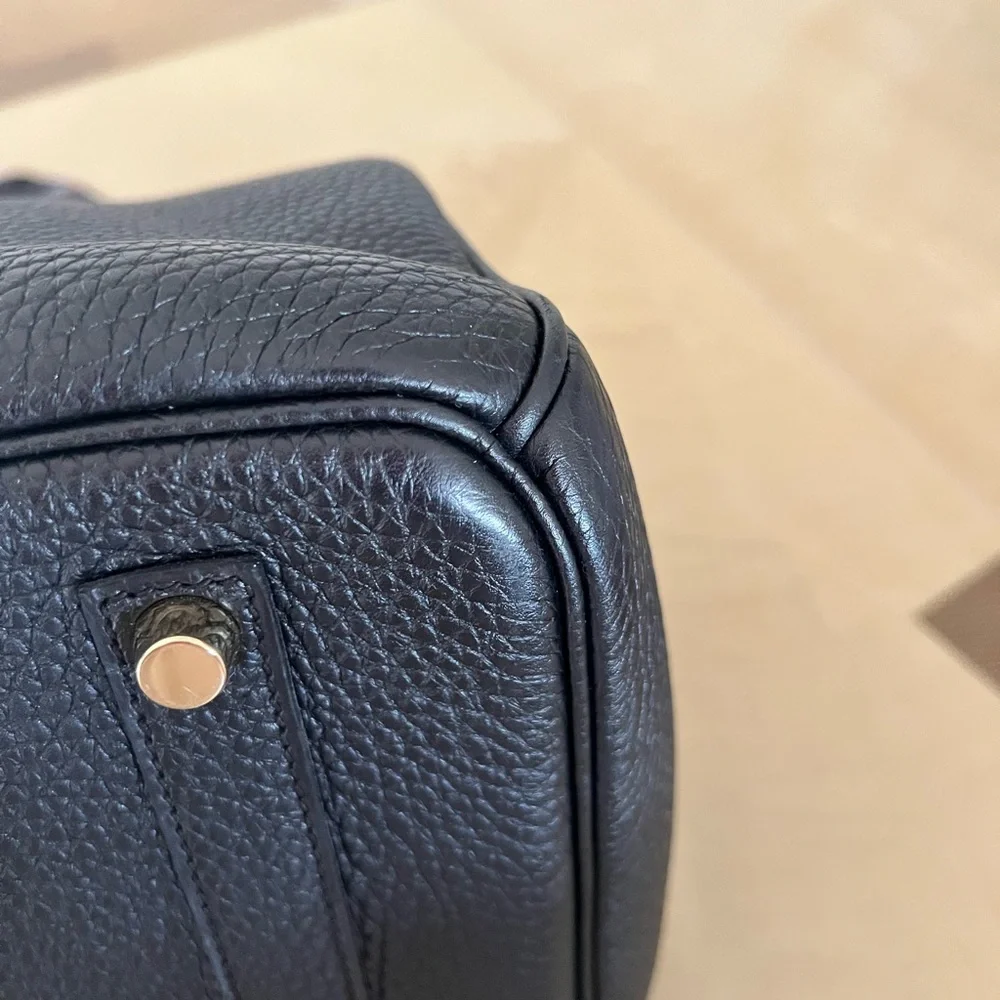 Hermès Birkin 35 noir ( black) Togo gold hardware in excellent condition - Picture 8 of 16